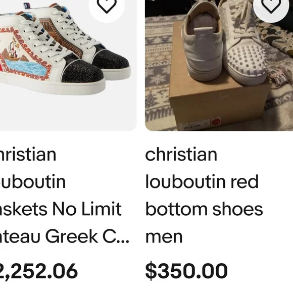 New Men's Christian Louboutin NO LIMIT GREEK High-End Luxury Shoes Sz 7.5 US - Picture 16 of 16